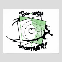 RICK AND MORTY™ | Get Your S#!t Together! Poster