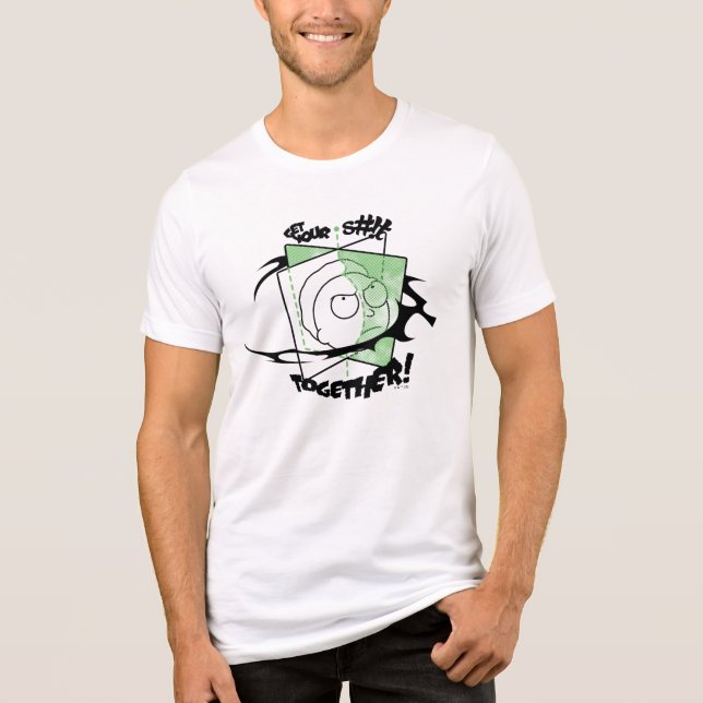 RICK AND MORTY™ | Get Your S#!t Together! Tri-Blend Shirt (Front)