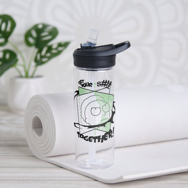 RICK AND MORTY™ | Get Your S#!t Together! Water Bottle (Yoga)