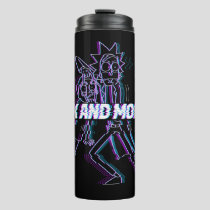 RICK AND MORTY™ | Glitched Rick And Morty Thermal Tumbler