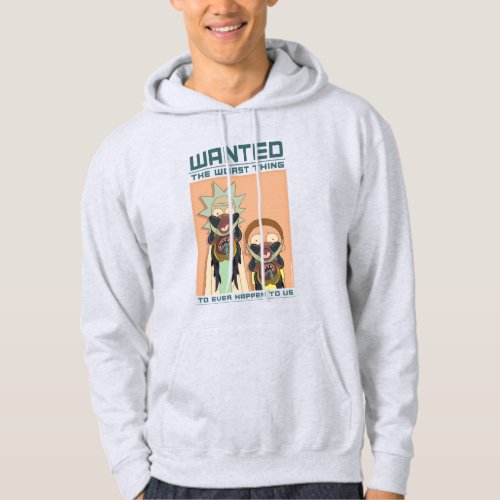 RICK AND MORTY  Glorzo Wanted Poster Hoodie