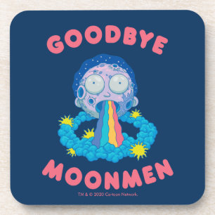 RICK AND MORTY™ Goodbye Moonmen Beverage Coaster