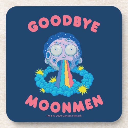 RICK AND MORTY  Goodbye Moonmen Beverage Coaster