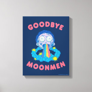 RICK AND MORTY™ Goodbye Moonmen Canvas Print