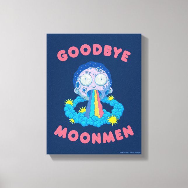 RICK AND MORTY™ | Goodbye Moonmen Canvas Print (Front)