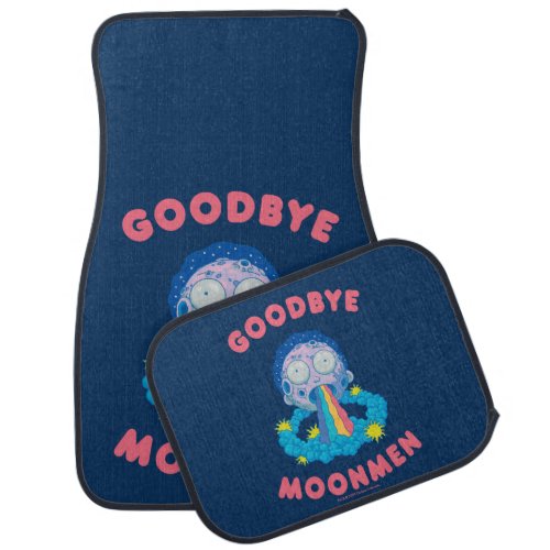 RICK AND MORTYâ  Goodbye Moonmen Car Floor Mat