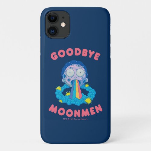RICK AND MORTY  Goodbye Moonmen iPhone 11 Case
