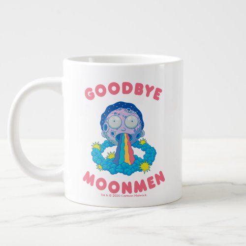 RICK AND MORTY  Goodbye Moonmen Giant Coffee Mug