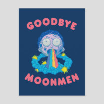 RICK AND MORTY™ | Goodbye Moonmen Invitation Postcard