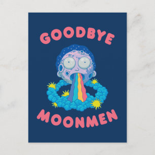 RICK AND MORTY™ Goodbye Moonmen Invitation Postcard