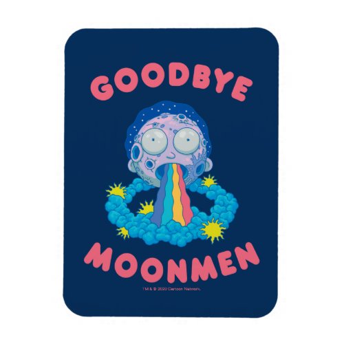 RICK AND MORTYâ  Goodbye Moonmen Magnet