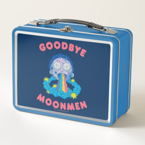 RICK AND MORTYâ  Goodbye Moonmen Metal Lunch Box