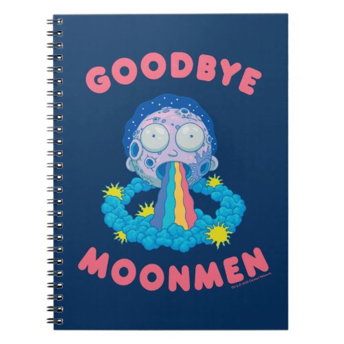 RICK AND MORTY  Goodbye Moonmen Notebook