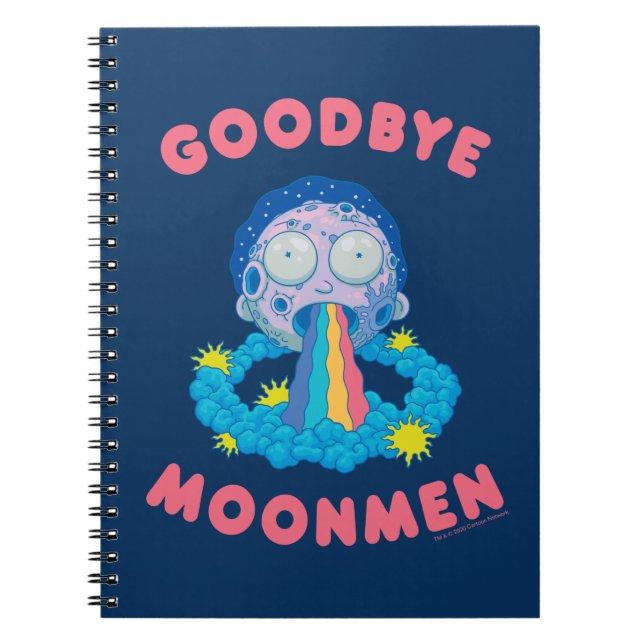 RICK AND MORTY™ | Goodbye Moonmen Notebook (Front)