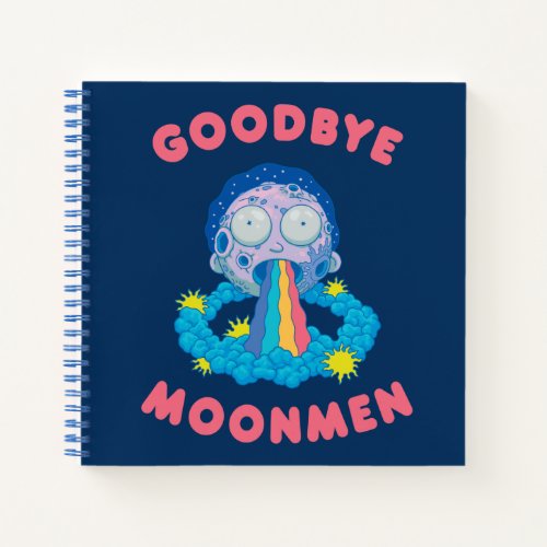 RICK AND MORTY  Goodbye Moonmen Notebook