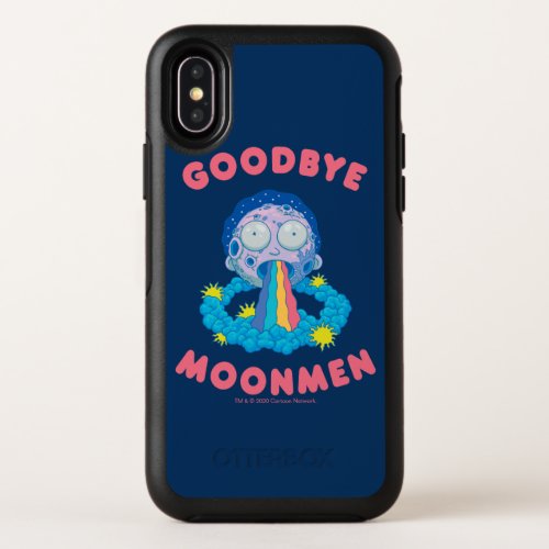RICK AND MORTY  Goodbye Moonmen OtterBox Symmetry iPhone XS Case