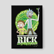 RICK AND MORTY™ | Green Splash Button