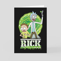 RICK AND MORTY™ | Green Splash Card