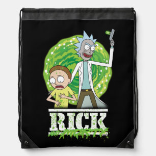 RICK AND MORTY™ Green Splash Drawstring Bag