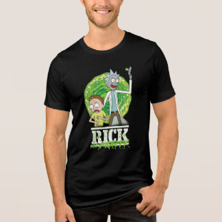 RICK AND MORTY™ | Green Splash Tri-Blend Shirt