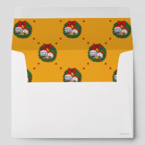 Rick and Morty | Holiday Wreath Pattern Envelope