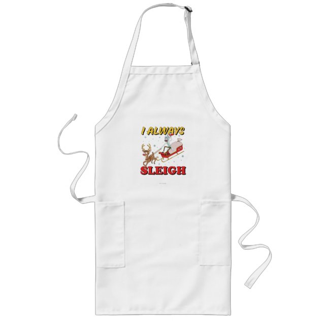 Rick and Morty | I Always Sleigh Long Apron (Front)