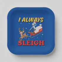 Rick and Morty | I Always Sleigh Paper Plates