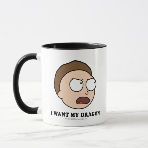 RICK AND MORTY  I Want My Dragon Mug