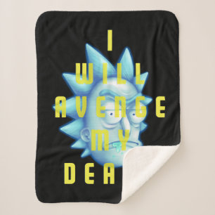 RICK AND MORTY™ I Will Avenge My Death Sherpa Blanket