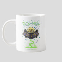 RICK AND MORTY™ | Illustrated Space Flight Graphic Giant Coffee Mug