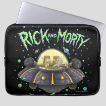 RICK AND MORTY™ | Illustrated Space Flight Graphic Laptop Sleeve