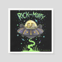 RICK AND MORTY™ | Illustrated Space Flight Graphic Napkins