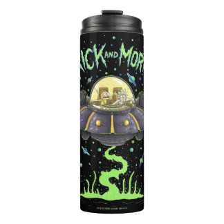 RICK AND MORTY™ | Illustrated Space Flight Graphic Thermal Tumbler