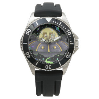 RICK AND MORTY™ | Illustrated Space Flight Graphic Watch