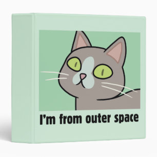 RICK AND MORTY™   I'm From Outer Space 3 Ring Binder