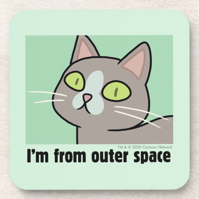 RICK AND MORTY™ | I'm From Outer Space Beverage Coaster (Front)