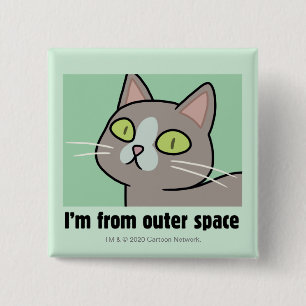 RICK AND MORTY™ I'm From Outer Space Button