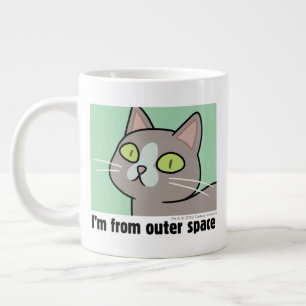 RICK AND MORTY™   I'm From Outer Space Giant Coffee Mug