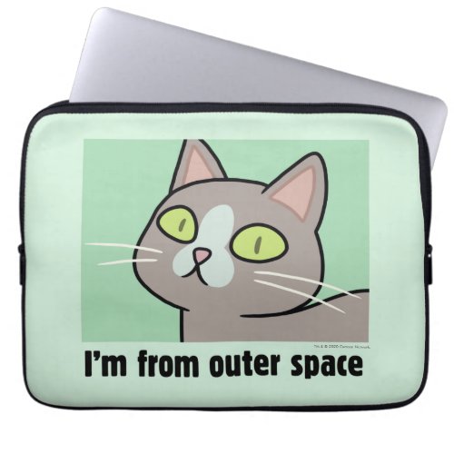 RICK AND MORTY  Im From Outer Space Laptop Sleeve