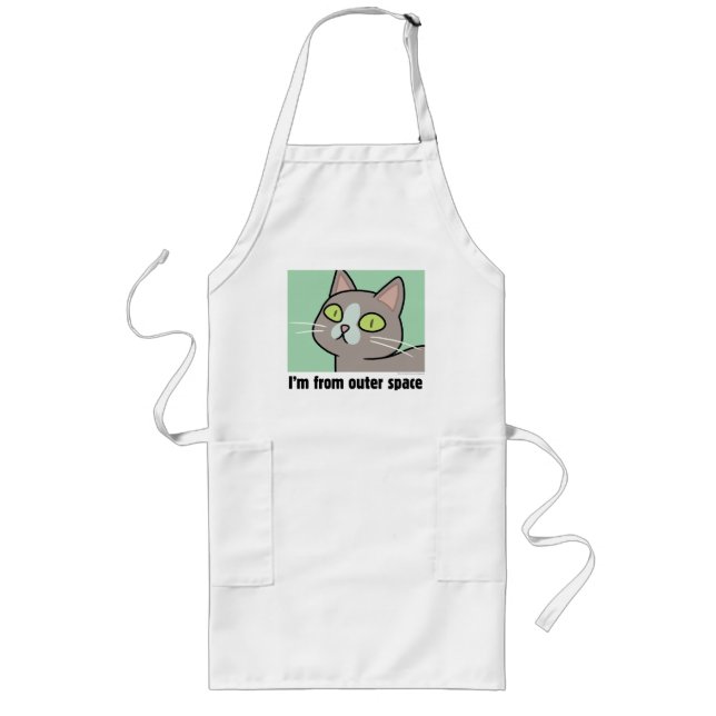 RICK AND MORTY™ | I'm From Outer Space Long Apron (Front)