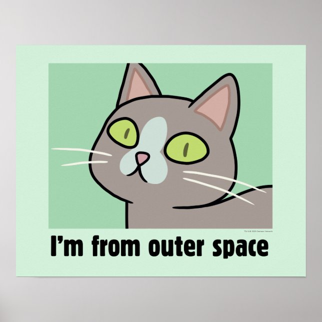 RICK AND MORTY™ | I'm From Outer Space Poster (Front)