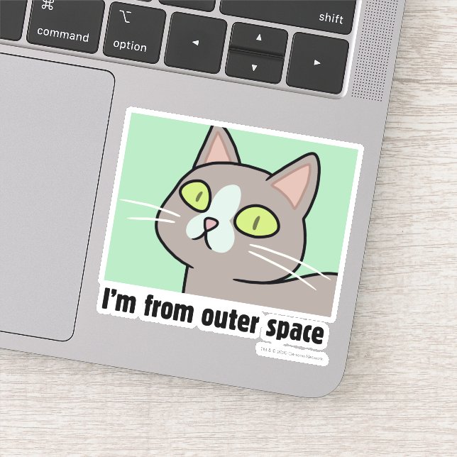 RICK AND MORTY™ | I'm From Outer Space Sticker (Detail)