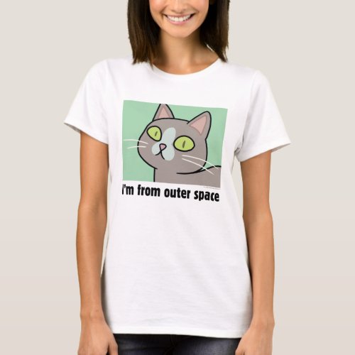 RICK AND MORTY  Im From Outer Space T_Shirt