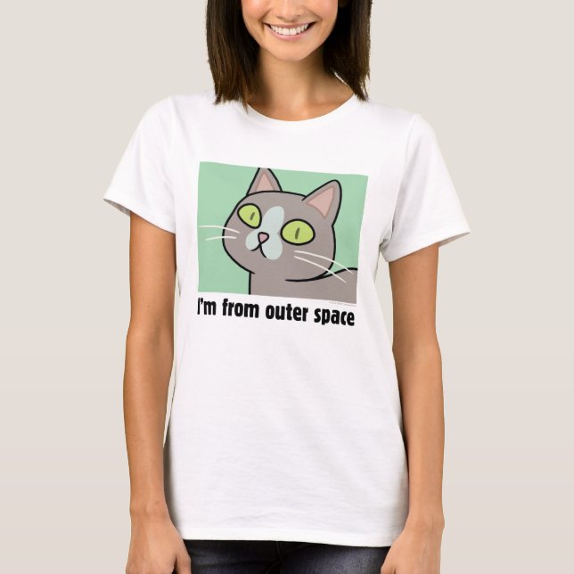 RICK AND MORTY™ | I'm From Outer Space T-Shirt (Front)