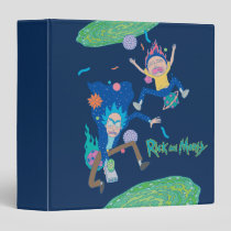 RICK AND MORTY™ | Infected Portal Jump 3 Ring Binder