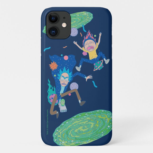 RICK AND MORTY™ | Infected Portal Jump Case-Mate iPhone Case (Back)