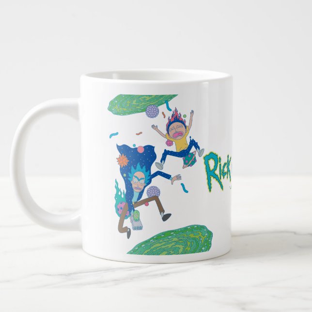 RICK AND MORTY™ | Infected Portal Jump Giant Coffee Mug (Left)