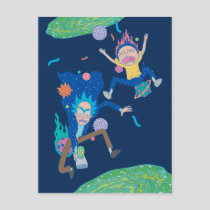 RICK AND MORTY™ | Infected Portal Jump Invitation Postcard