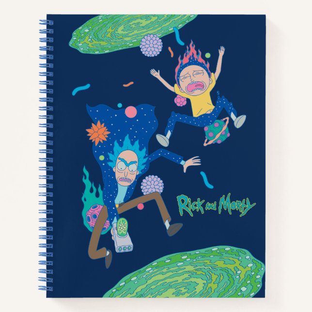 RICK AND MORTY™ | Infected Portal Jump Notebook (Front)