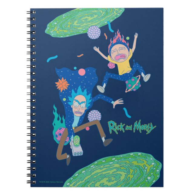 RICK AND MORTY™ | Infected Portal Jump Notebook (Front)